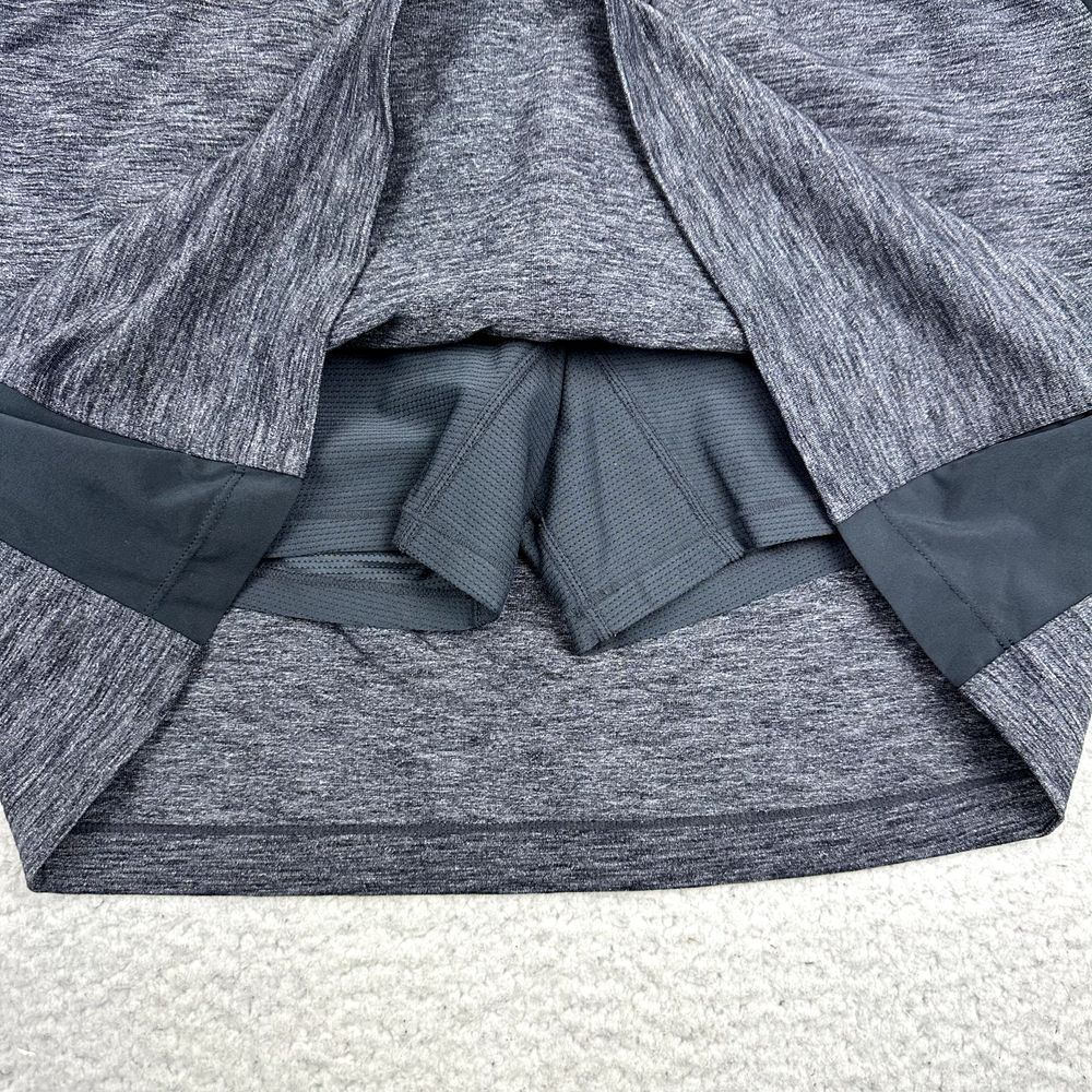 Athleta Excursion‎ Hybrid Skort Women's M Gray Lightweight Stretch Shorts Skirt - Picture 3 of 10